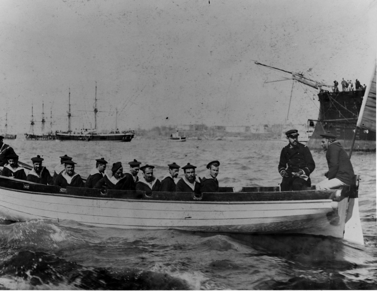 French Navy Boat Crew