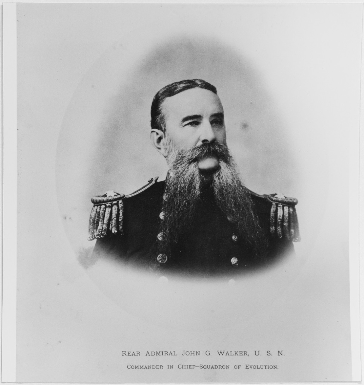 Rear Admiral John G. Walker, USN.