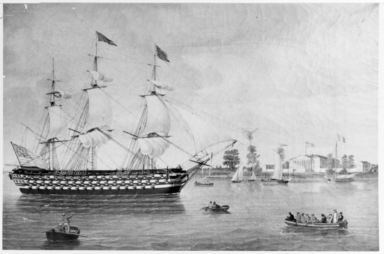 USS PENNSYLVANIA (1822-1861)