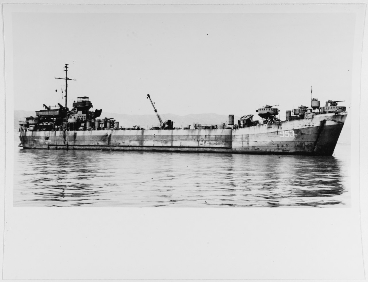USS LST - 953 (later: MARINETTE COUNTY)