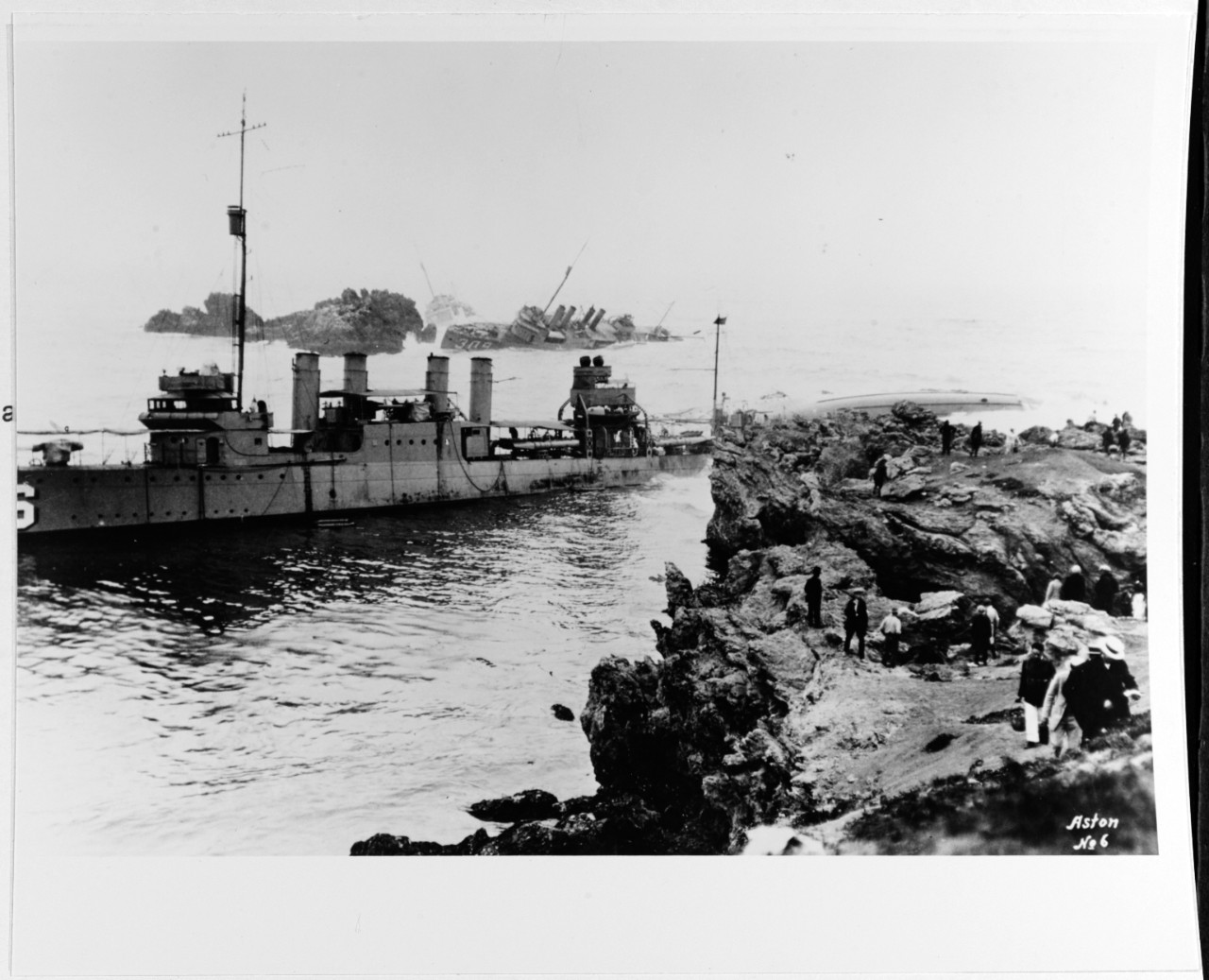 Photo #: NH 84822  Honda Point Disaster, September 1923