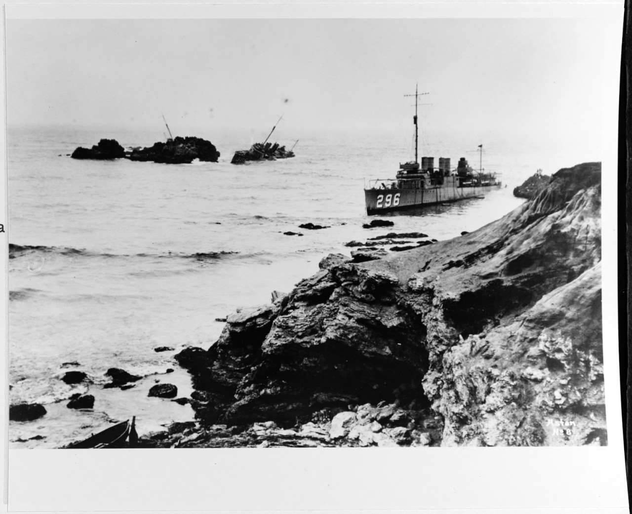 Photo #: NH 84824  Honda Point Disaster, September 1923