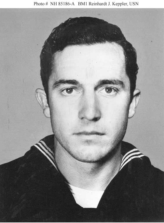 Photo #: NH 85186-A  Boatswain's Mate First Class Reinhardt J. Keppler, USN