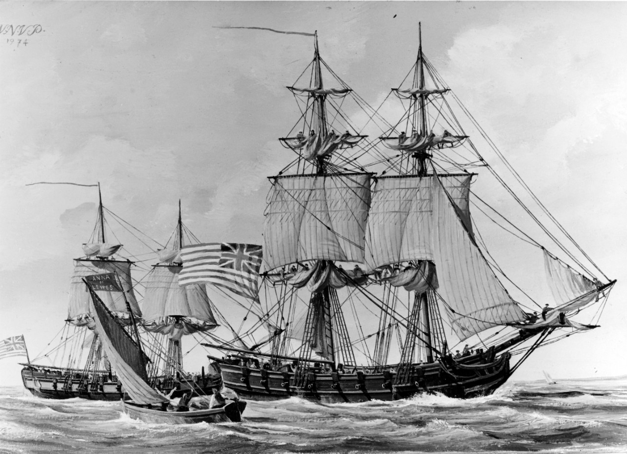 REPRISAL (1776-77) and LEXINGTON (1775-77)