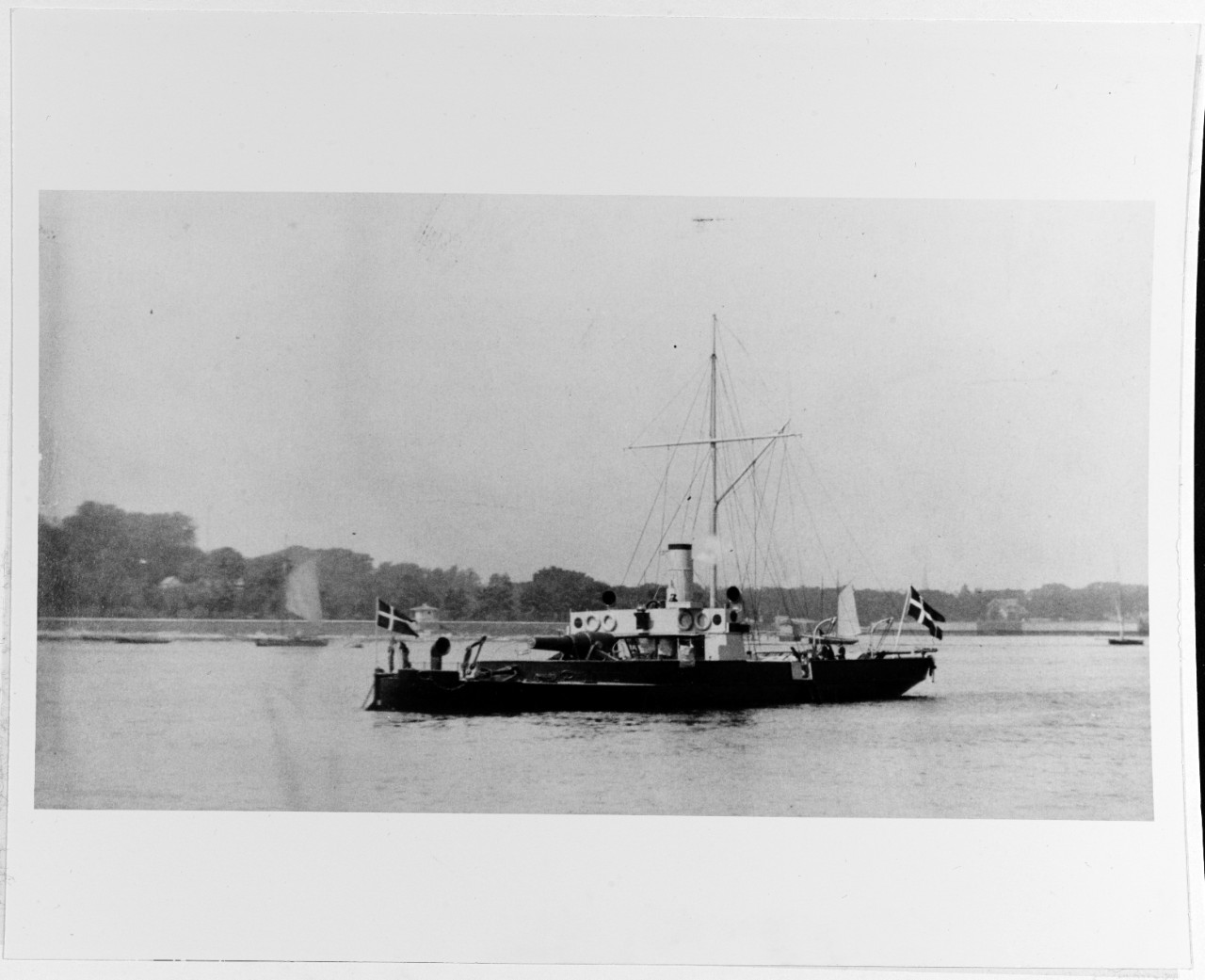 Danish Gunboat, 1873-75
