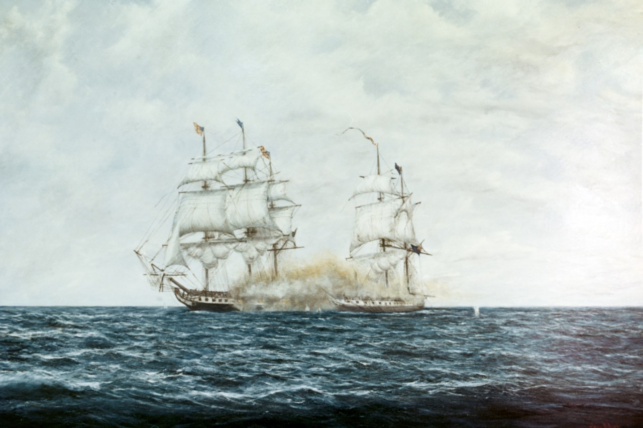 USS CONSTITUTION vs. HMS JAVA