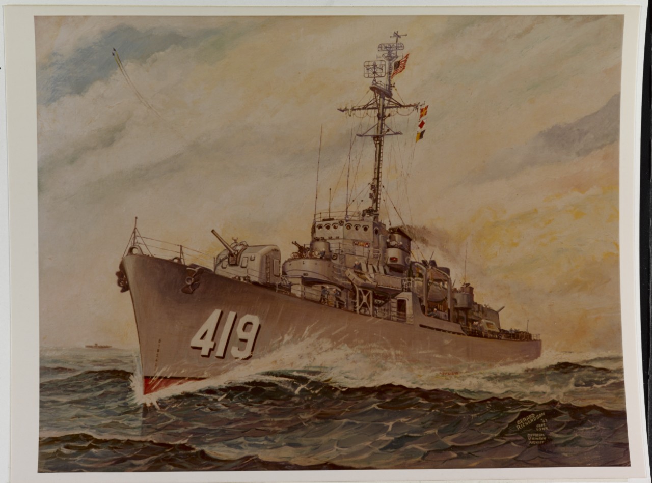 USS ROBERT F. KELLER (DE-419)