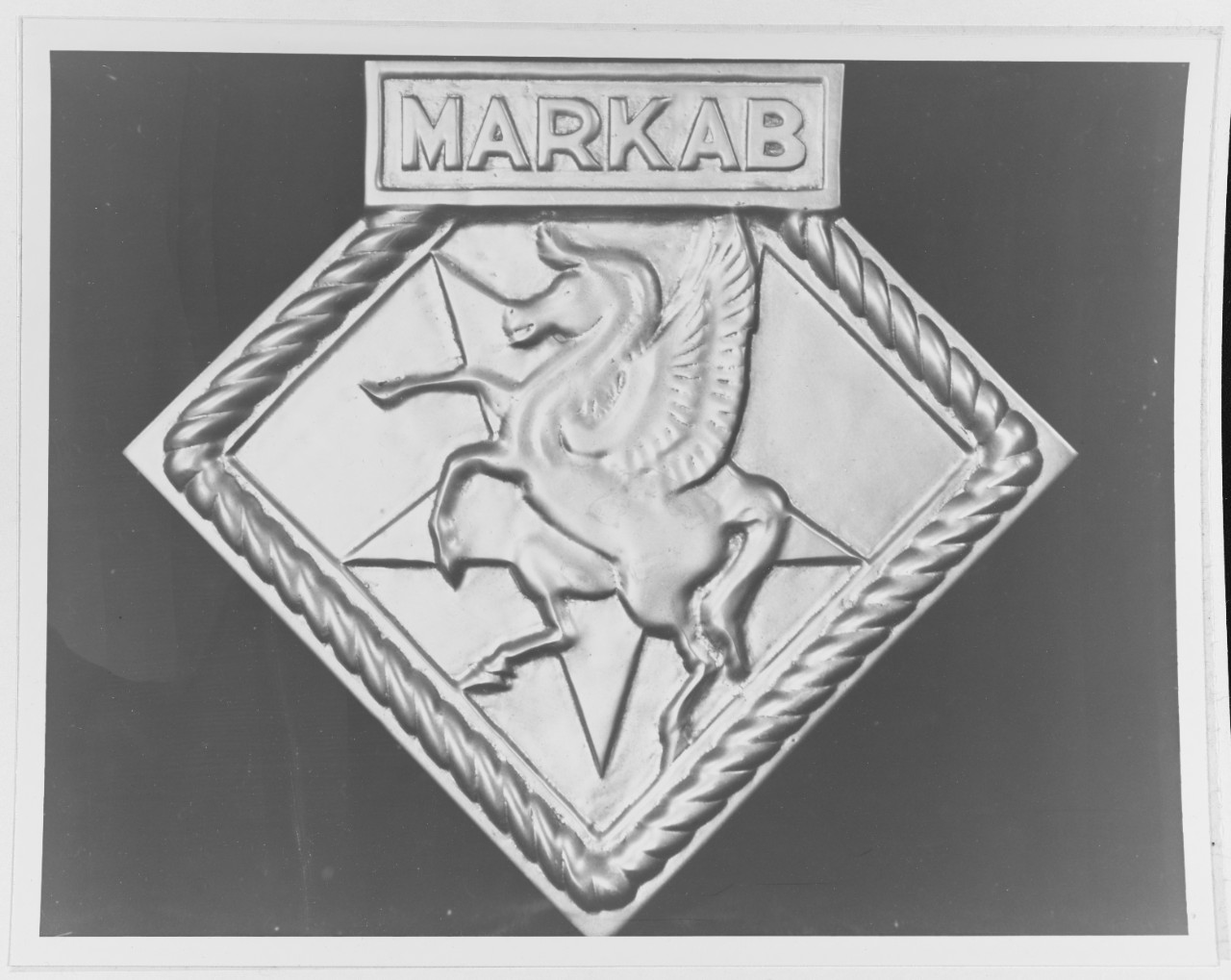 Insignia: USS MARKAB (AD-21)