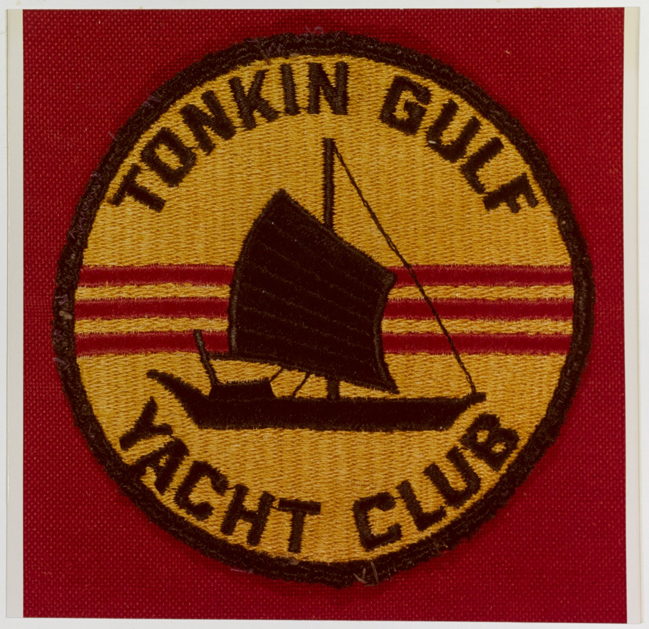 tonkin gulf yacht club belt buckle