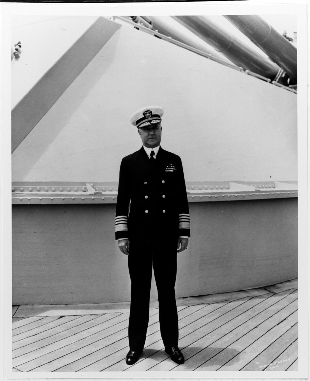 Admiral David F. Sellers, Commander in Chief, U.S. Fleet