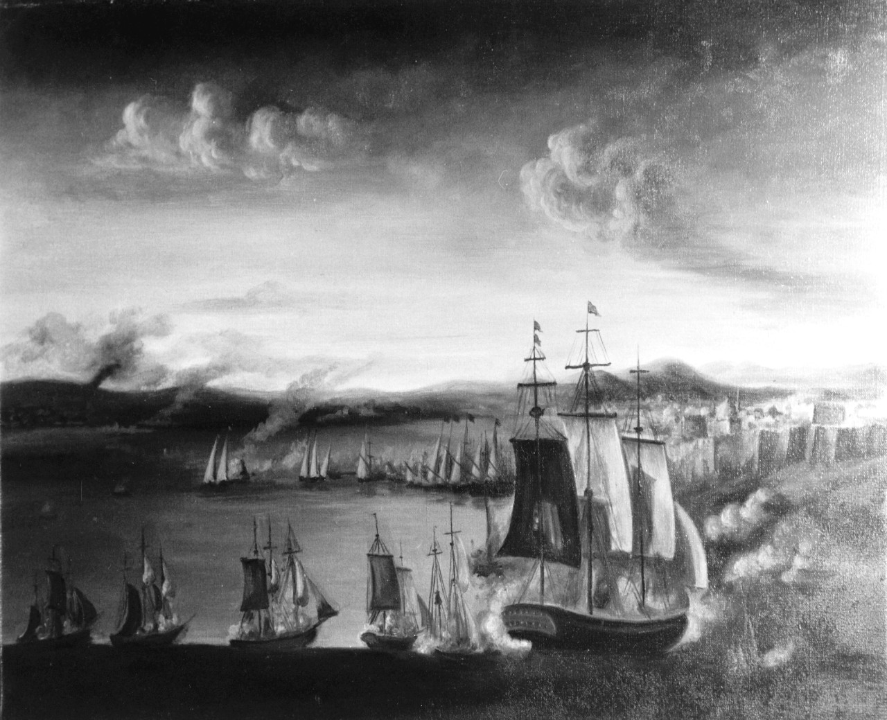 Battle of Tripoli, 3 August 1804.