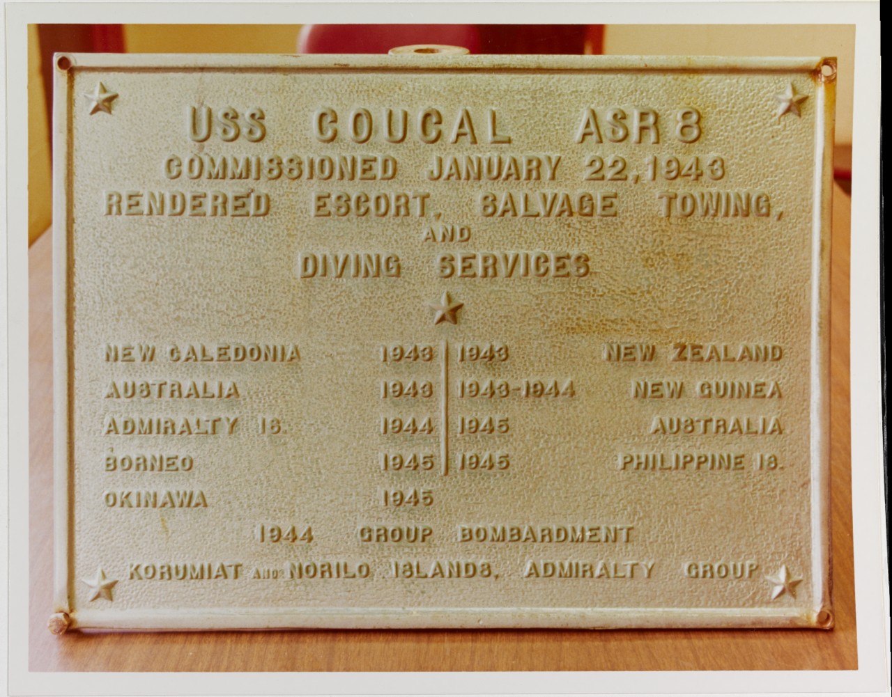 USS COUCAL (ASR-8)