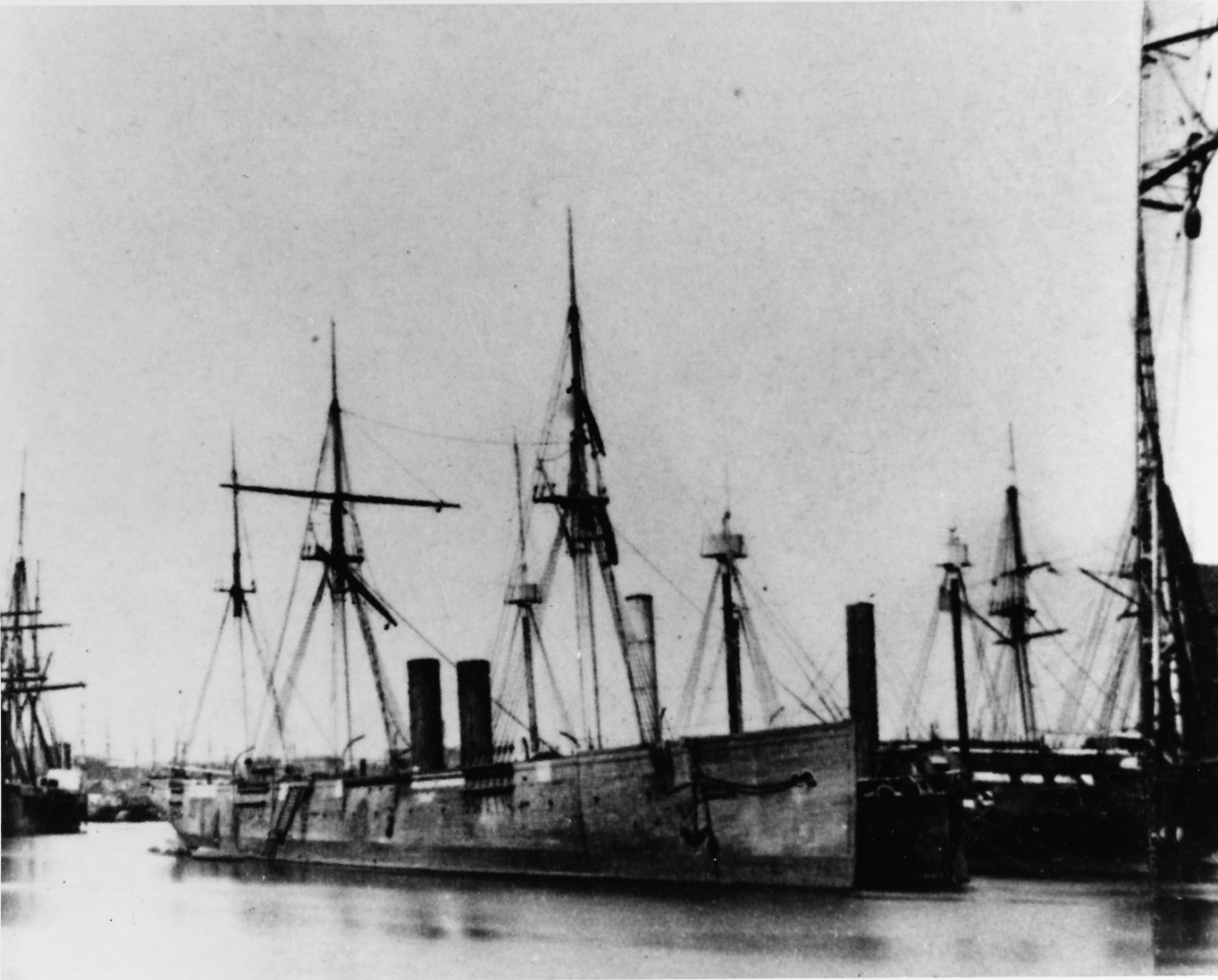 Photo #: NH 85971  USS Idaho (1866-1874)