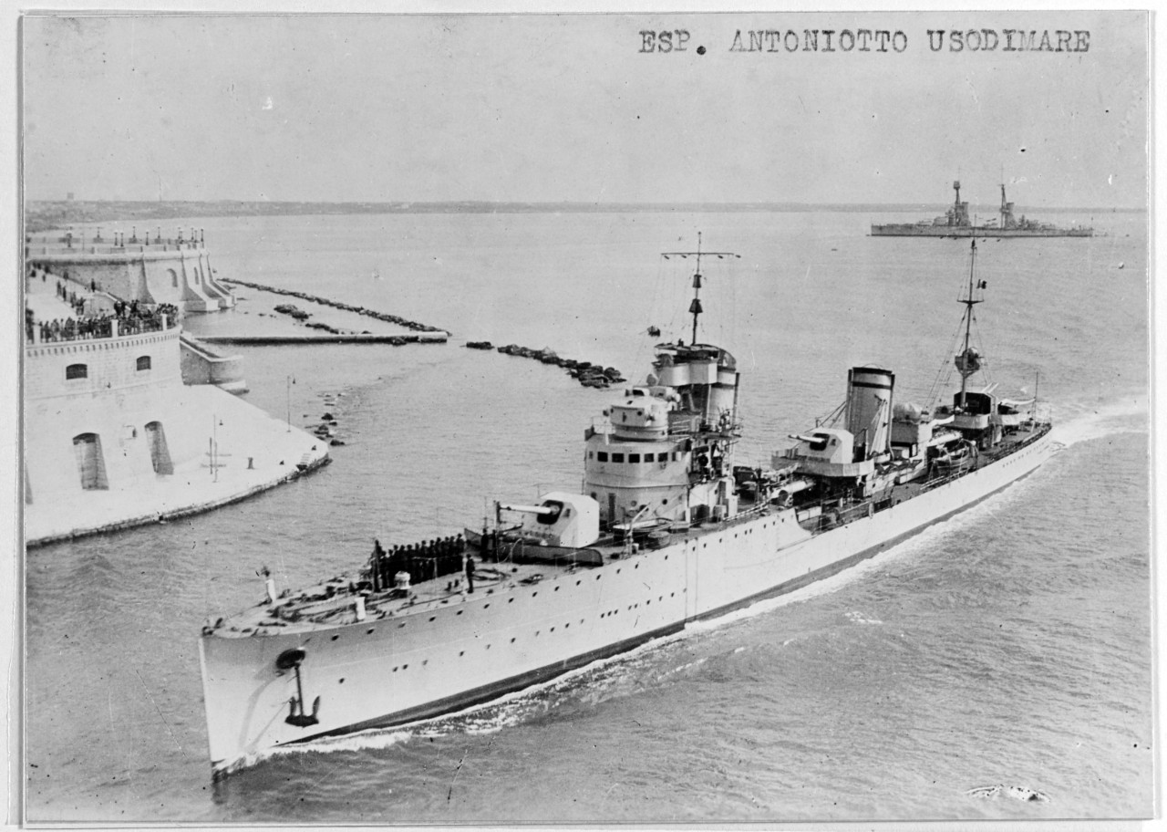 ANTONIOTTO USODIMARE (Italian destroyer, 1929-1942)