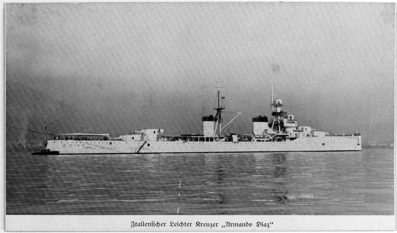 ARMANDO DIAZ (Italian light cruiser, 1932-1941)