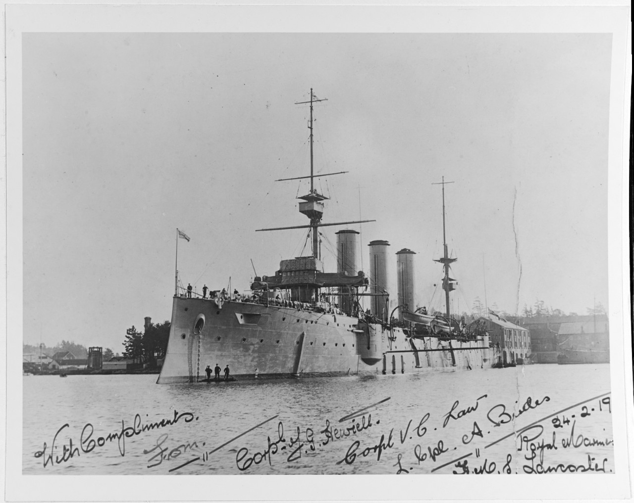 HMS LANCASTER (British ACR, 1904)