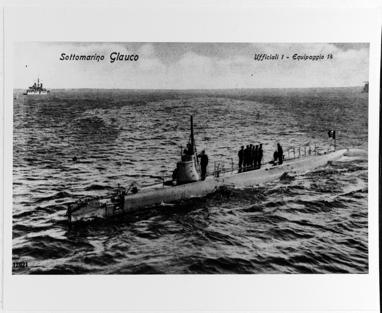 GLAUCO (Italian submarine, 1905-1916)