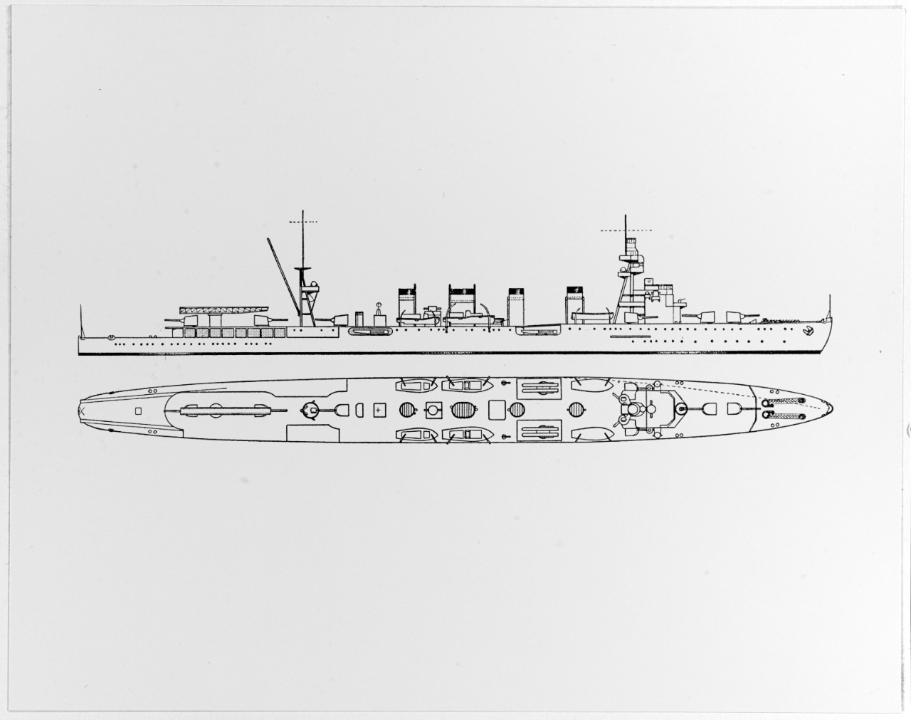 SENDAI (Japanese light cruiser, 1923-1943)