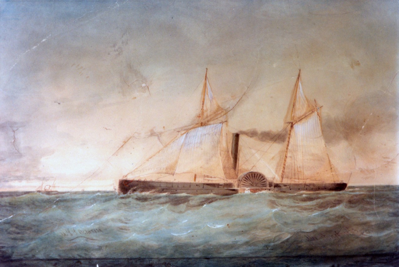 Photo #: NH 86354-KN USS Octorara (1862-1866)