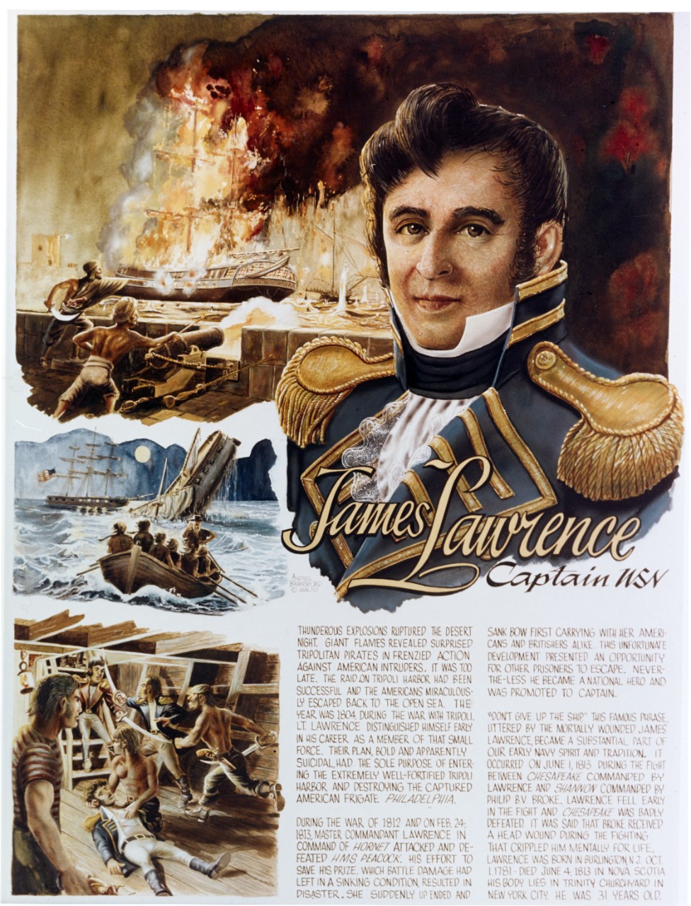 Captain James Lawrence, USN
