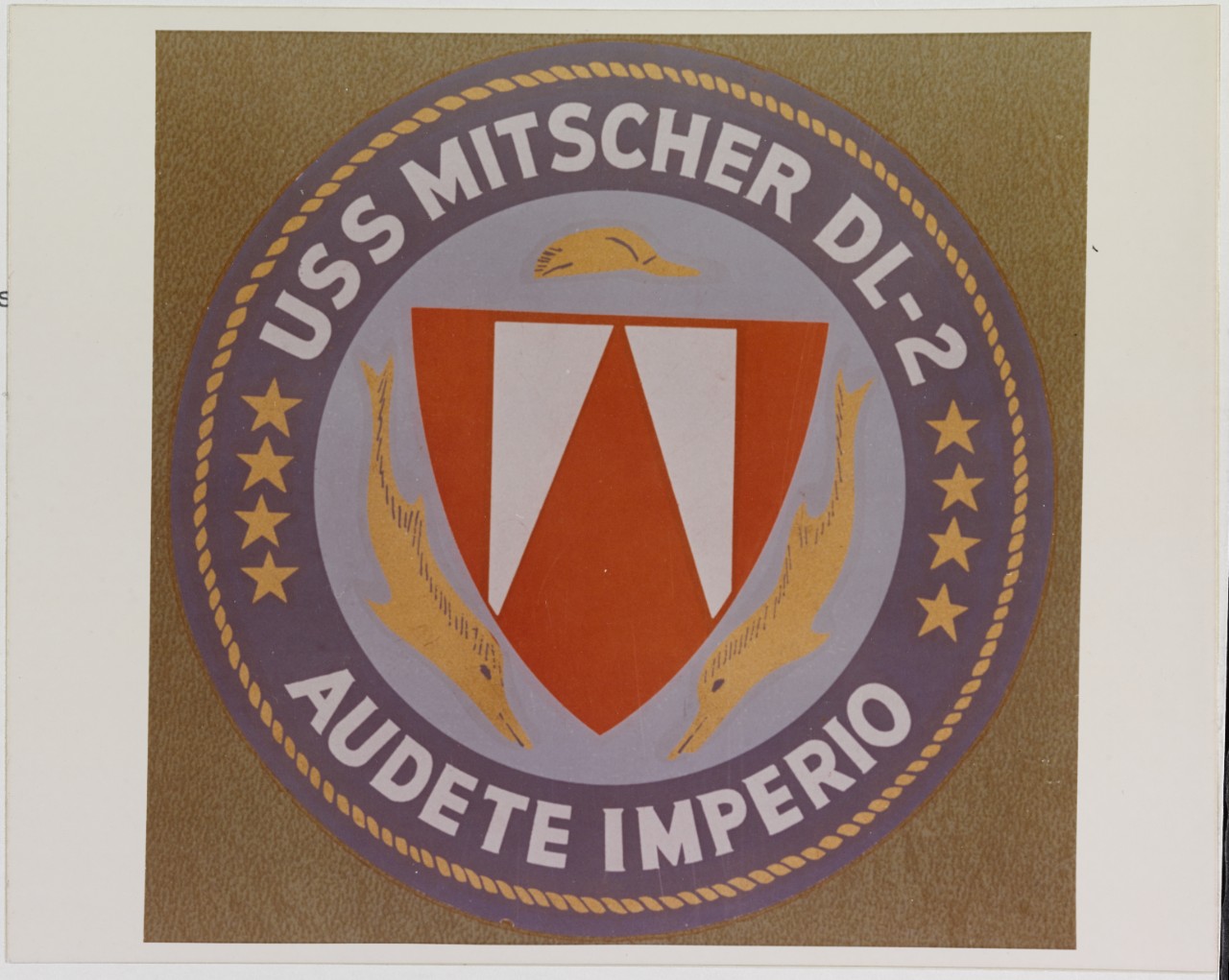 Insignia: USS MITSCHER (DL-2)