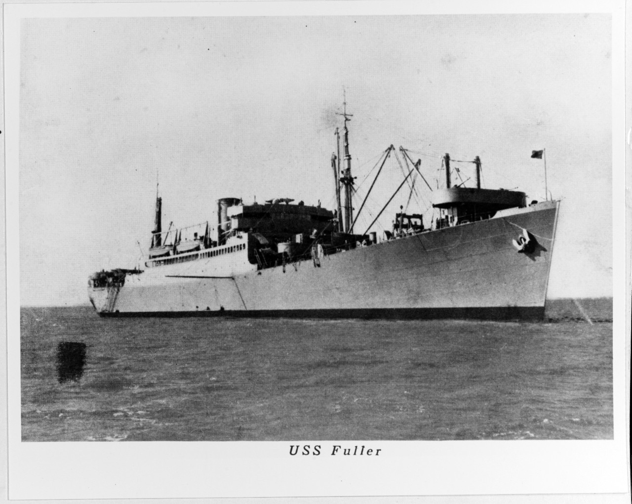 Photo #: NH 86975  USS Fuller (AP-14)