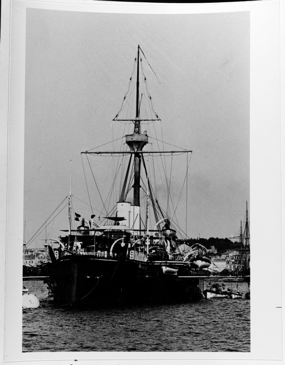 KRONPRINZ ERZHERZOG RUDOLF (Austrian Battleship, 1887-1922)