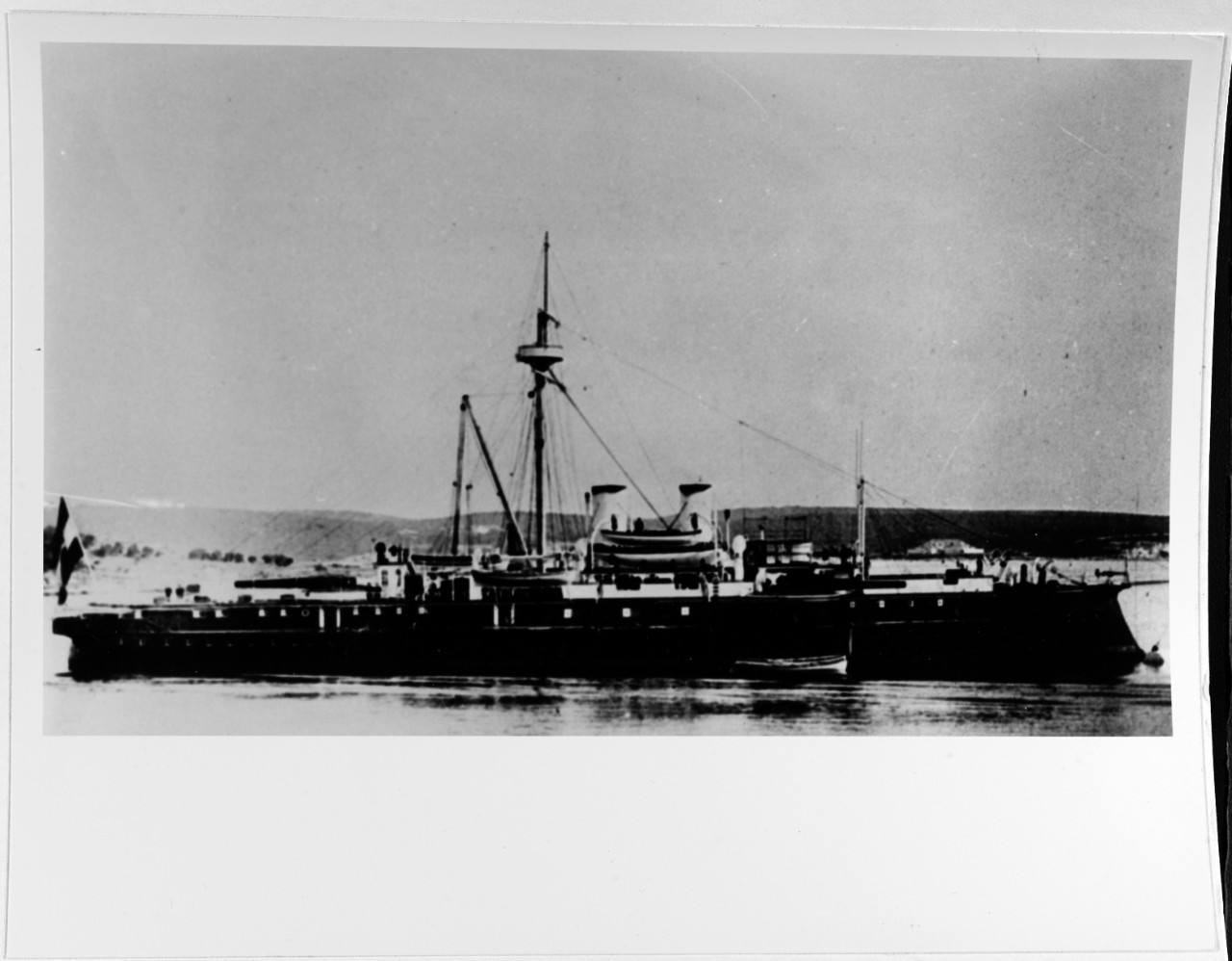 KRONPRINZ ERZHERZOG RUDOLF (Austrian Battleship, 1887-1922)