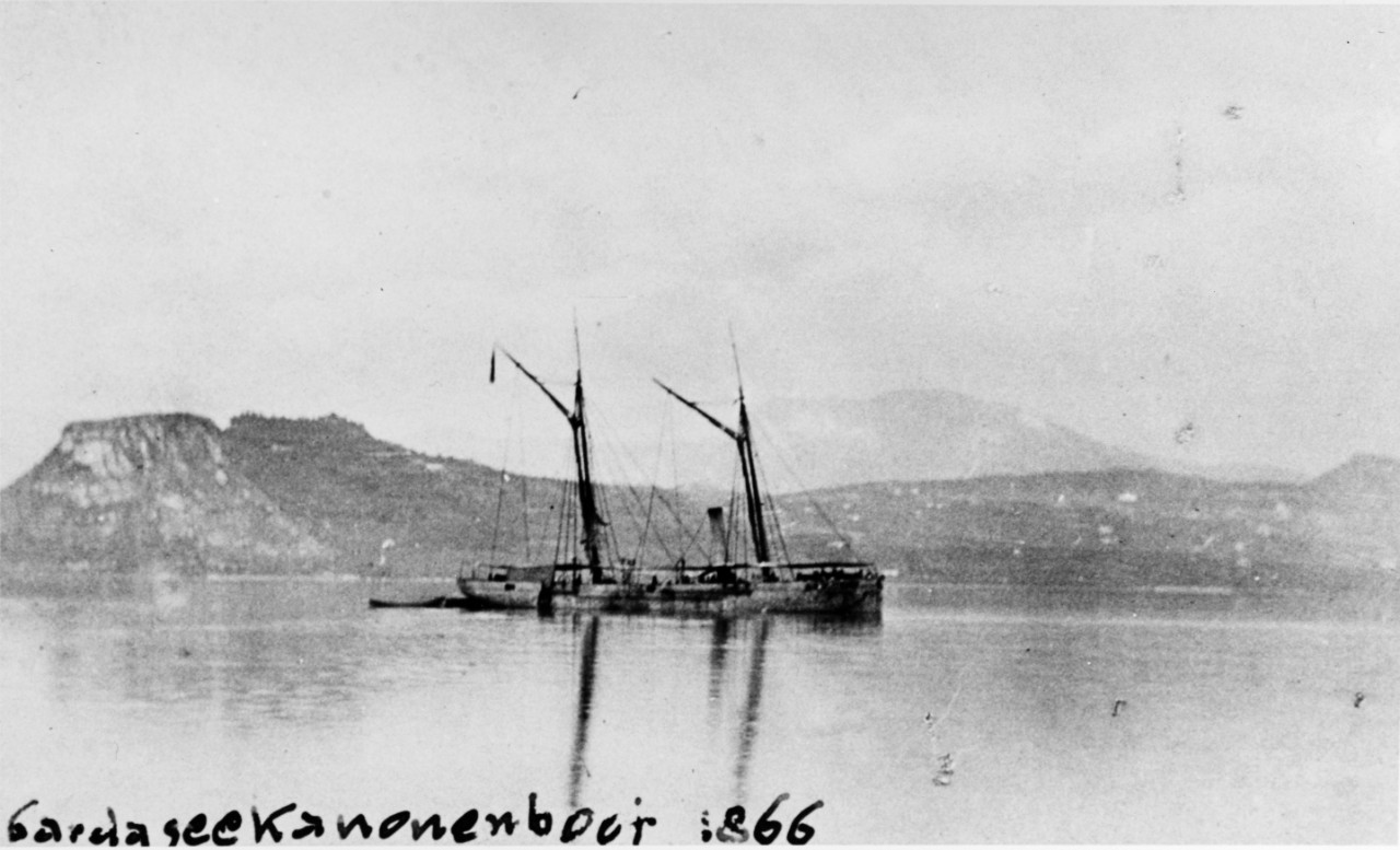 SCHARFSCHUTZE Austrian Lake Gunboat, 1860-69