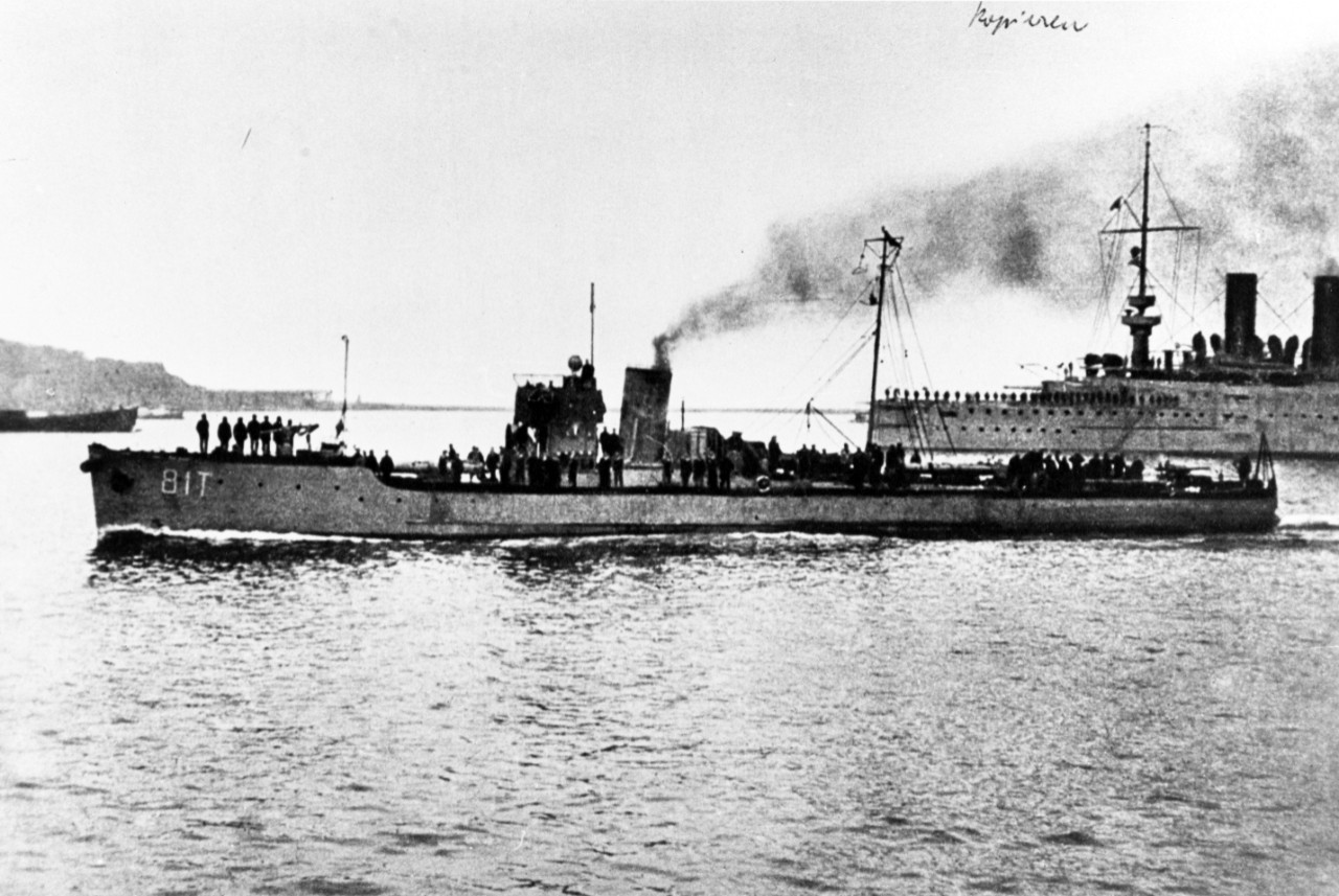 81T (Austrian Torpedo Boat, 1914-c 1945. )