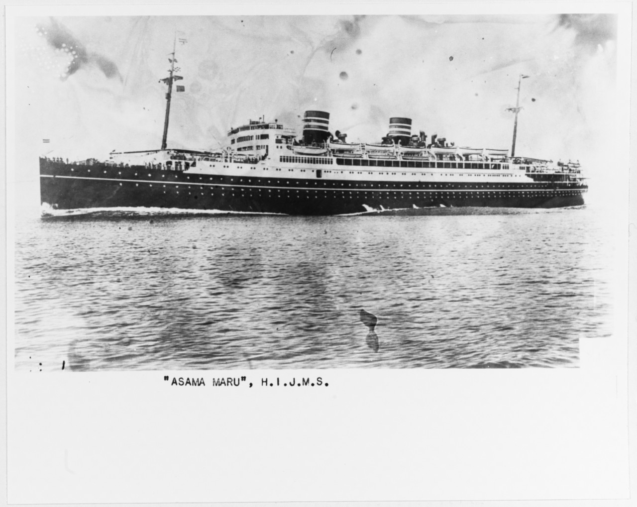 ASAMA MARU (Japanese passenger liner, 1929-1944)