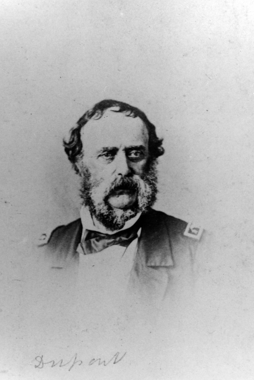 Samuel F. DuPont, Flag Officer, USN.