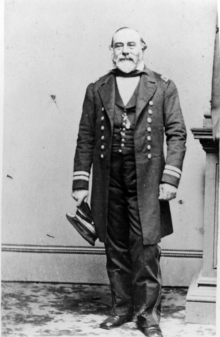 Unidentified Commander, U.S. Navy.