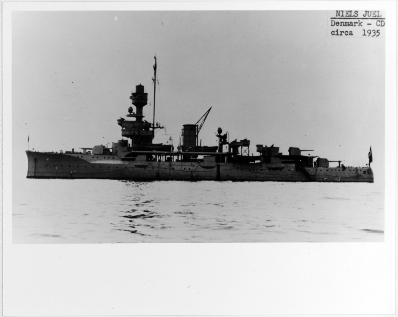 NIELS JUEL (Danish Coast Defense Ship, 1918-1952)