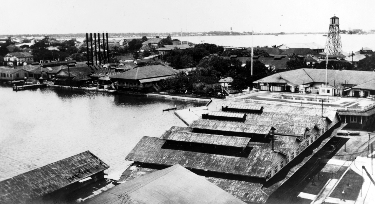 Cavite Navy Yard, Philippine Islands, circa 1914-1916. 