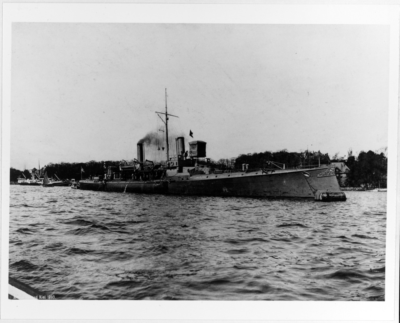 METEOR (German Torpedo Gunboat, 1890-1919) 