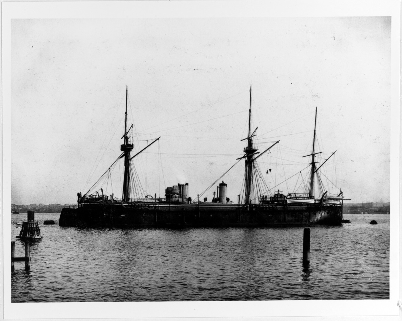 KRONPRINZ (German Battleship, 1867-1921) 