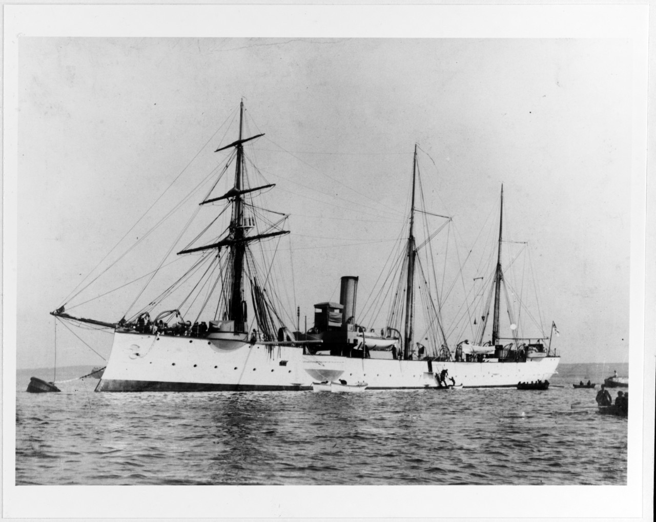 SEEADLER (German Gunboat, 1892-1917) 