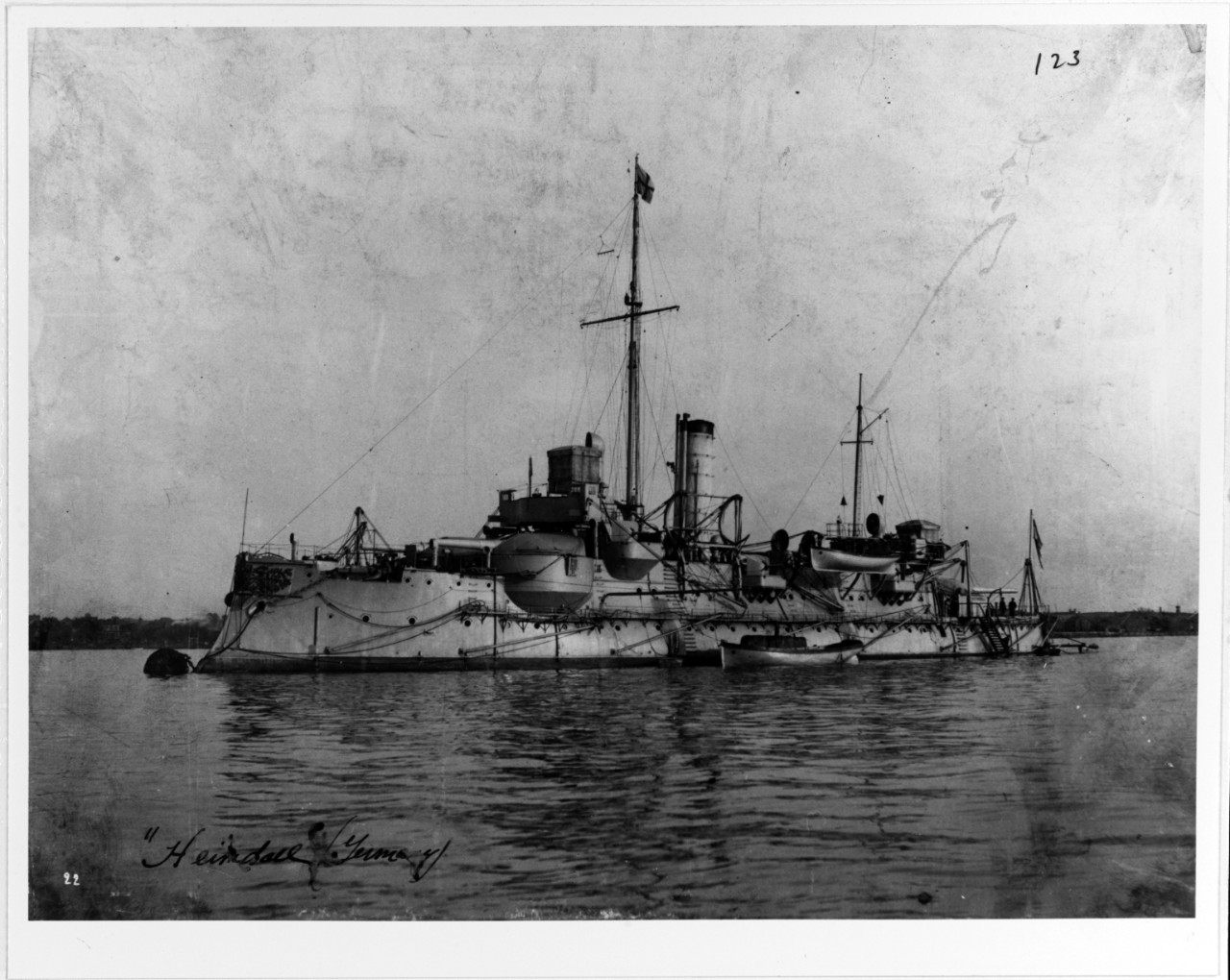 HEIMDALL (German Coast Defense Battleship, 1892-1933) 