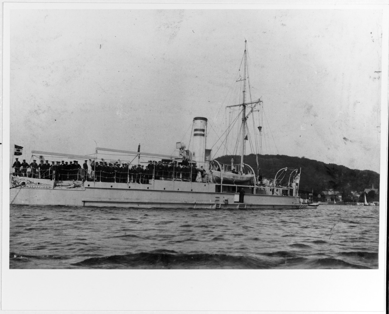 SCORPION (German Armored Gunboat, 1877-1920) 