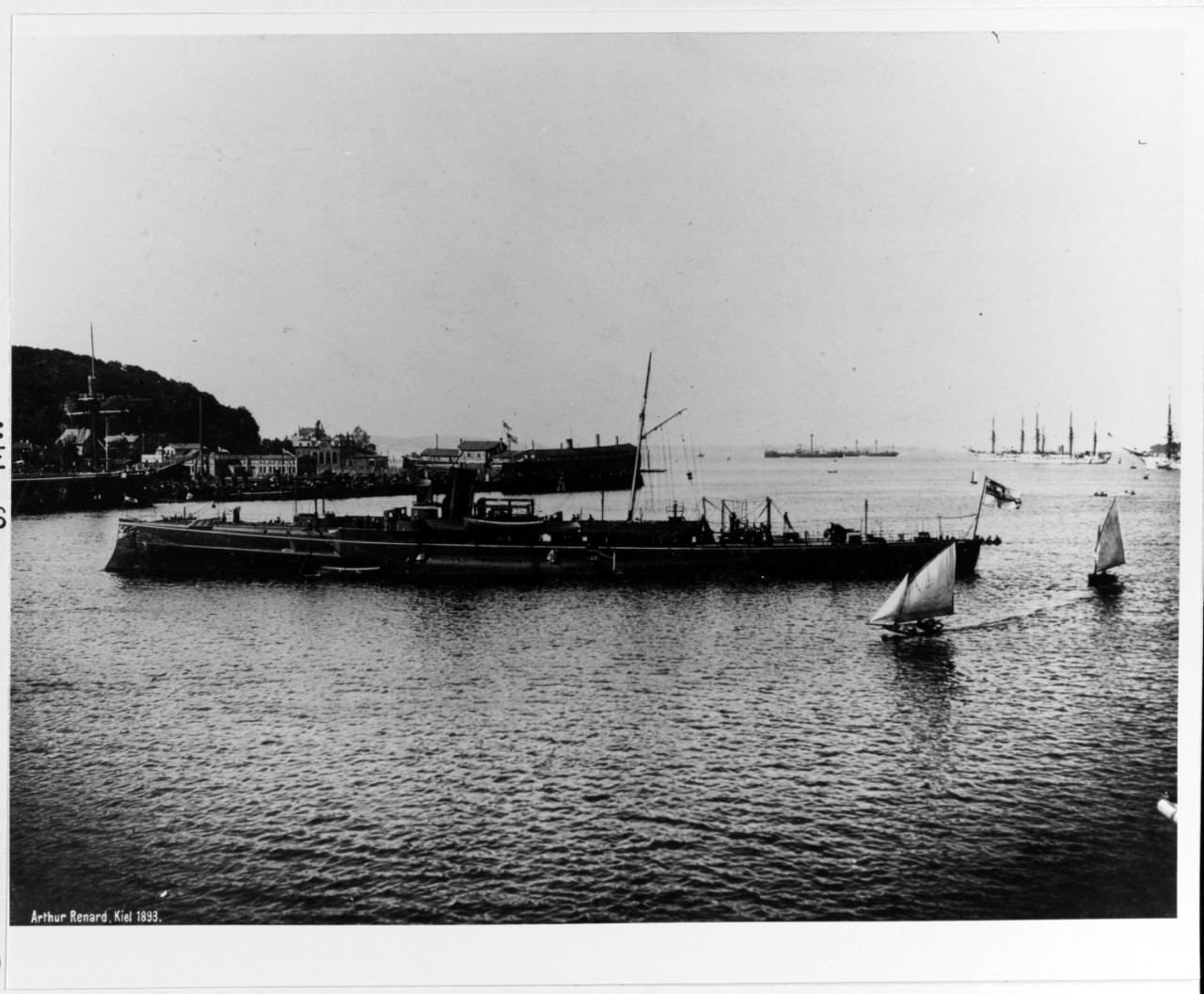 JAGD (German Torpedo Gunboat, 1888-1920) 