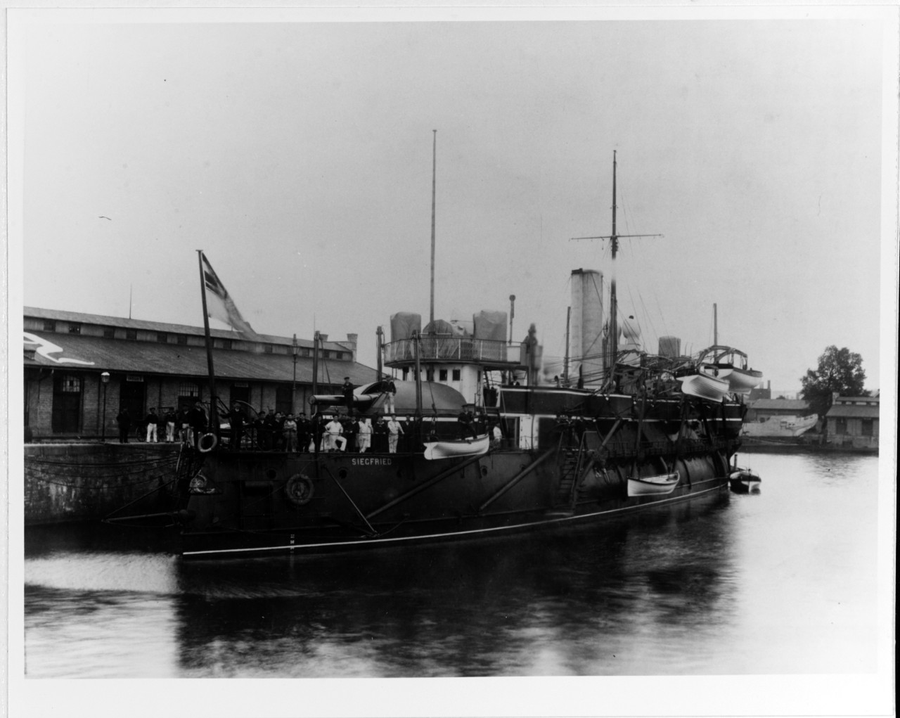 SIEGFRIED (German Coast Defense Battleship, 1890-1920) 