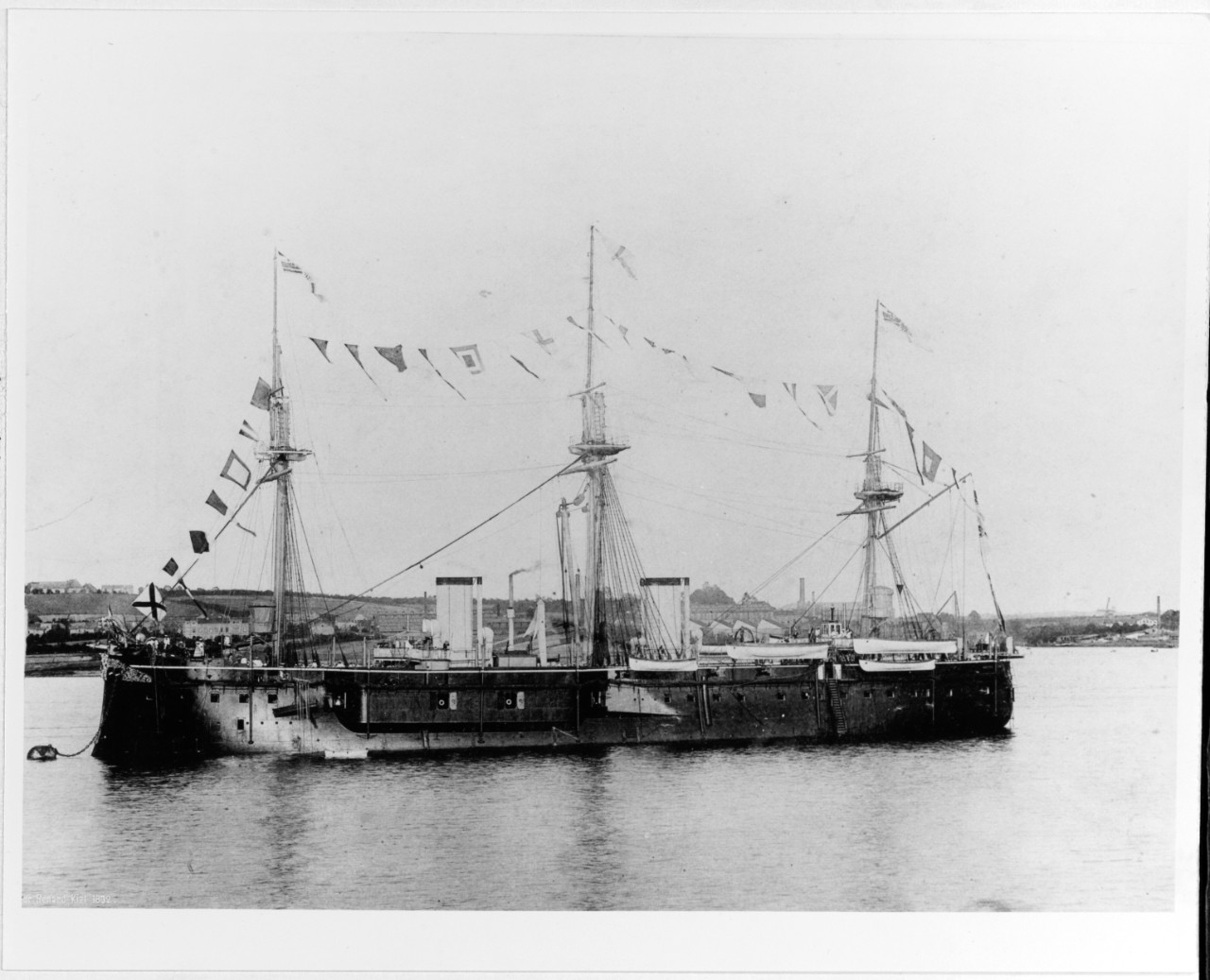 DEUTSCHLAND (German Battleship, 1874-1909) 