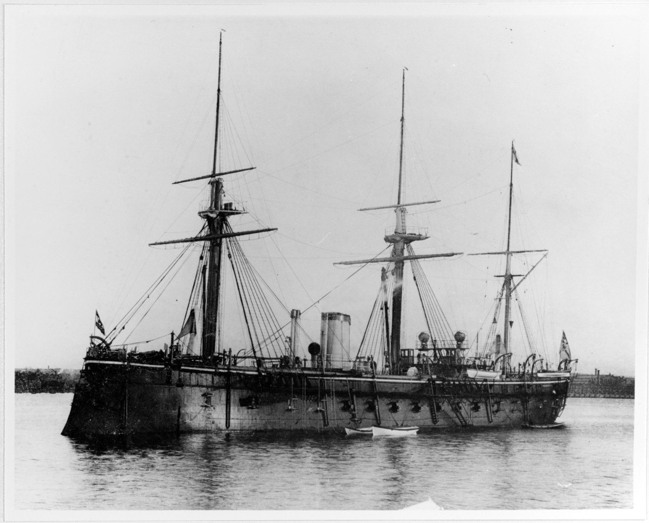 FRIEDRICH CARL (German Battleship, 1867-1906) 