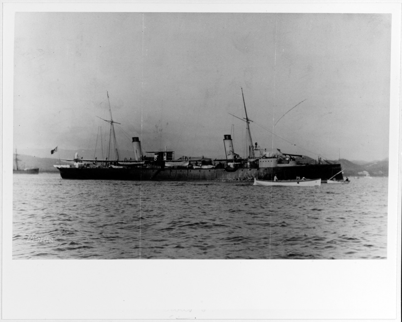 URANIA (Italian Torpedo Gunboat, 1891-1912) 