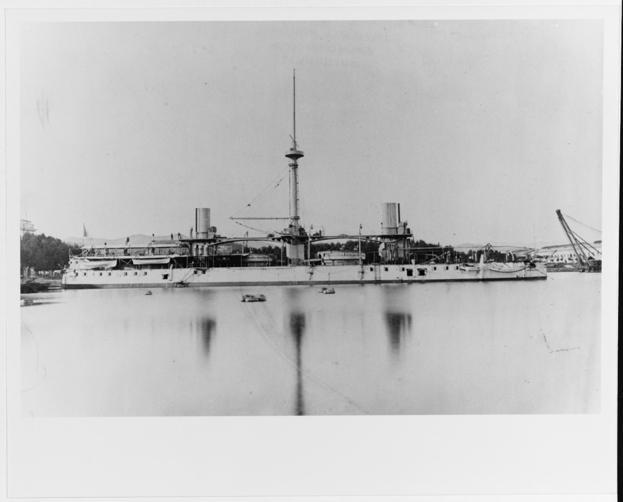 DUILIO (Italian battleship, 1876-1909)