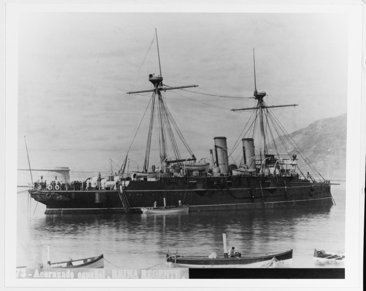 REINA REGENTE (Spanish protected cruiser, 1887-1895)