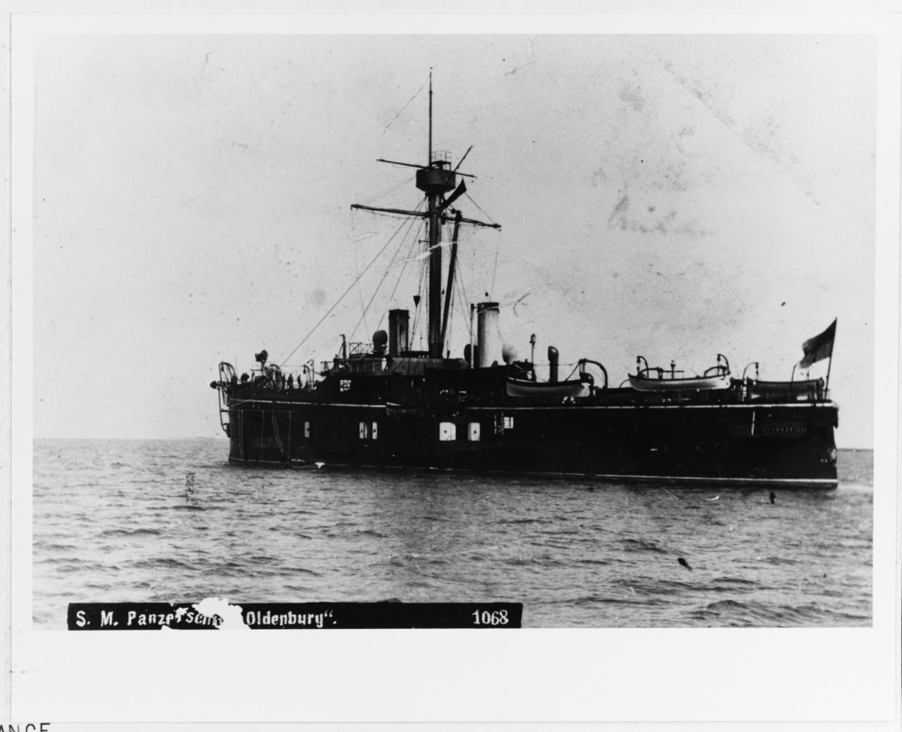OLDENBURG (German battleship, 1884-1919)