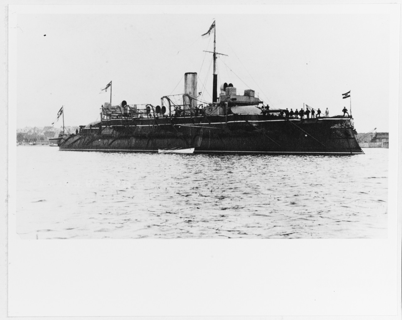 Siegfried class battleship, early 1890's.