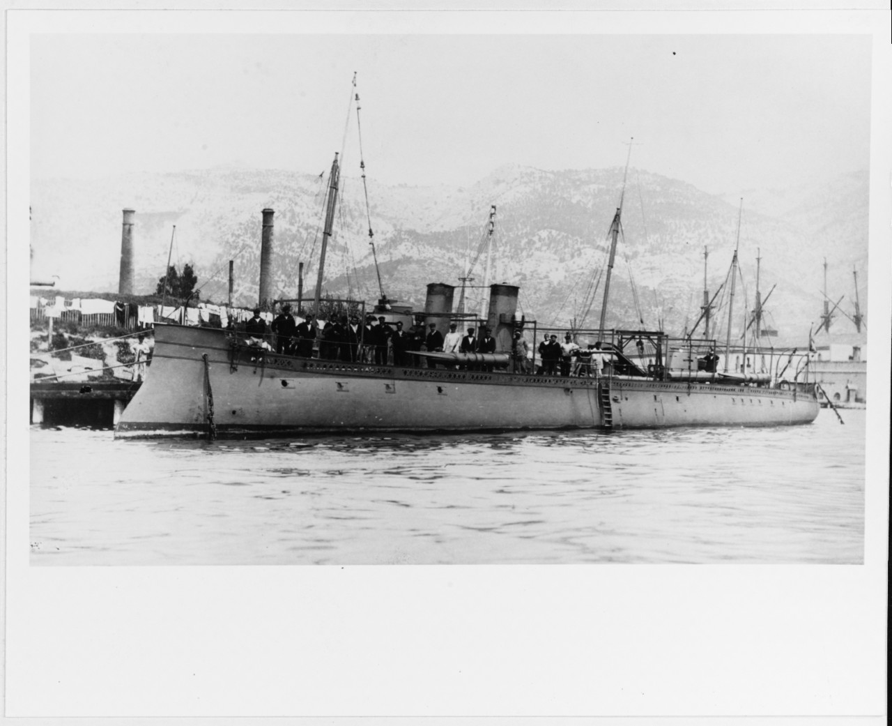 OURAGAN (French seagoing torpedo boat, 1887-1903)